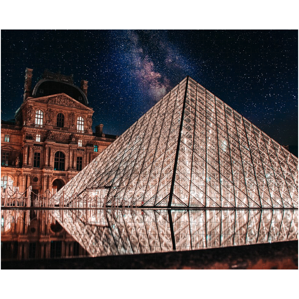 The Louvre Museum In Paris - 500 Pieces Puzzle