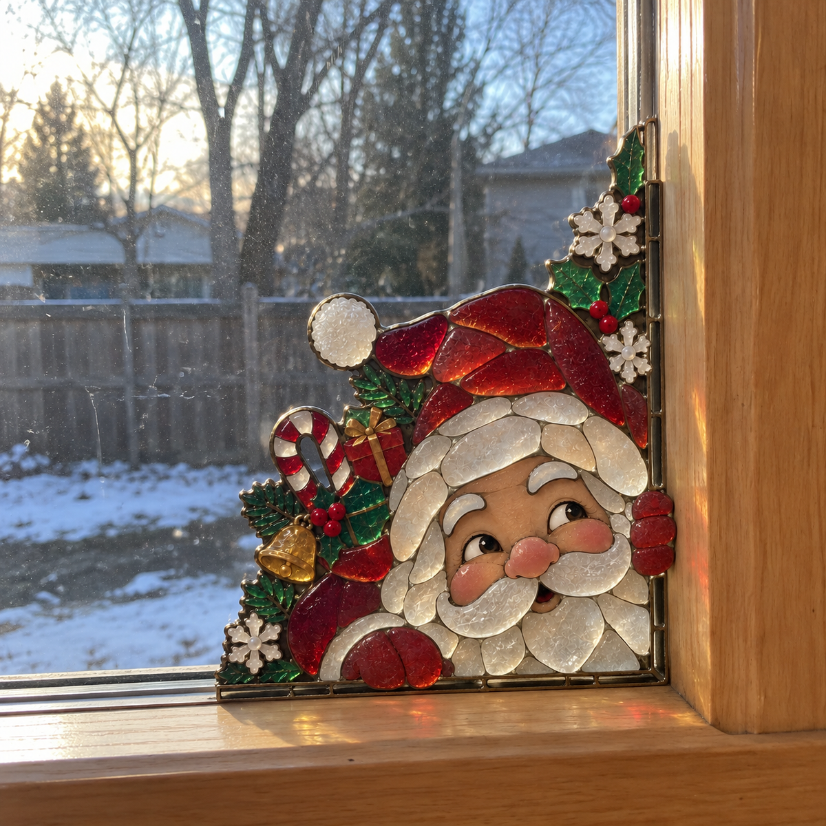 LAST DAY 70% OFF 🎄 Christmas Window Corner Peeker Collection