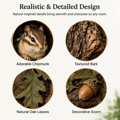 Chipmunk Tree Hollow Door Topper (📦Buy 2 Free Shipping)