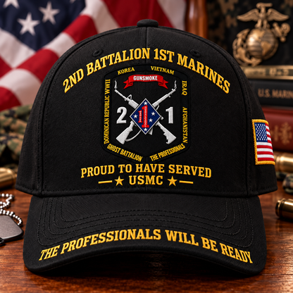 🌲LAST DAY SALE 50% OFF 🎁USMC Infantry Battalion Veteran Cap Collection