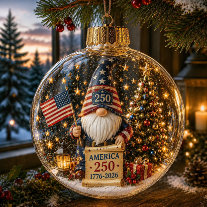 🔥Last Day: Huge Discounts!!🔥 America 250 Heritage Crystal Ornament™