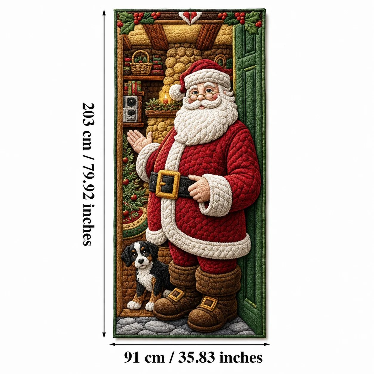 Last day 70% OFF🌟2026 3D Christmas front door decoration