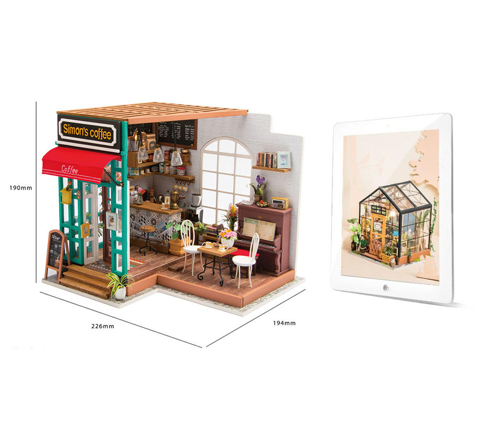 Coffee Shop of Street Corner