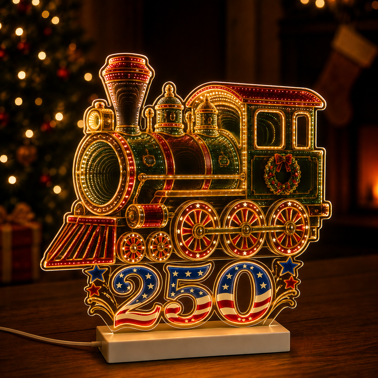 🇺🇸 Limited Edition America 250 Christmas Infinity Tunnel Light™