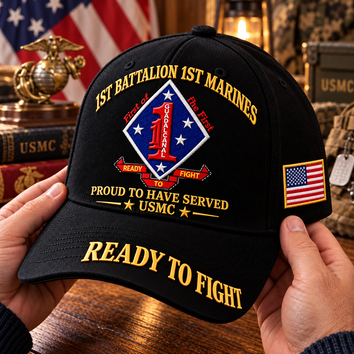 🌲LAST DAY SALE 50% OFF 🎁USMC Infantry Battalion Veteran Cap Collection