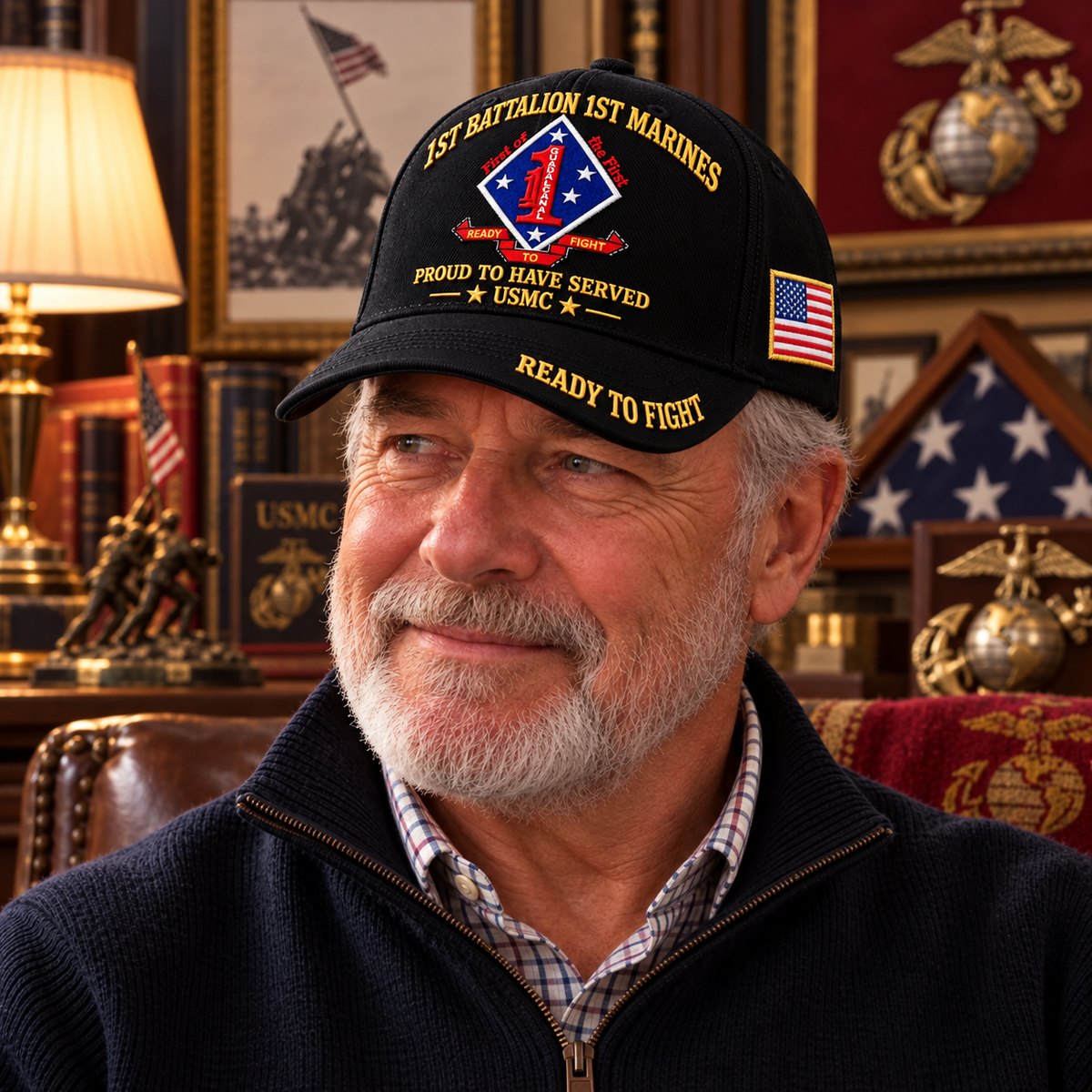 🌲LAST DAY SALE 50% OFF 🎁USMC Infantry Battalion Veteran Cap Collection