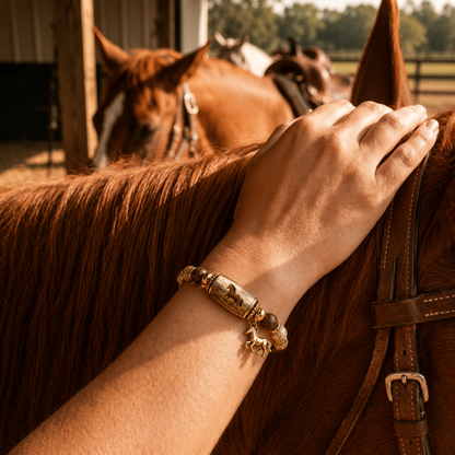 🔥Hot Sale🔥- 🐎Western Horse Guardian Crystal Bracelet👍