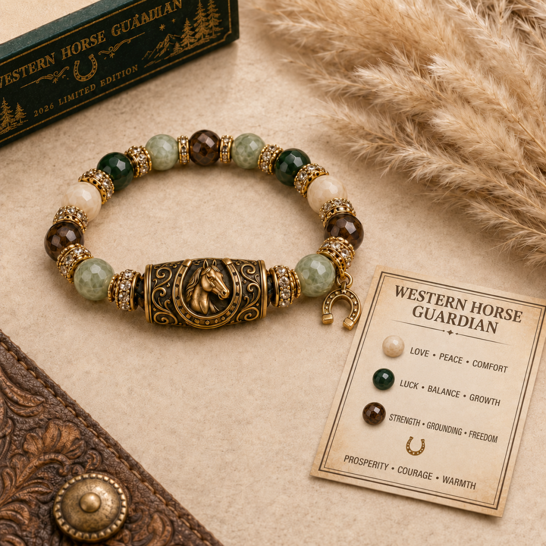 🔥Hot Sale🔥- 🐎Western Horse Guardian Crystal Bracelet👍
