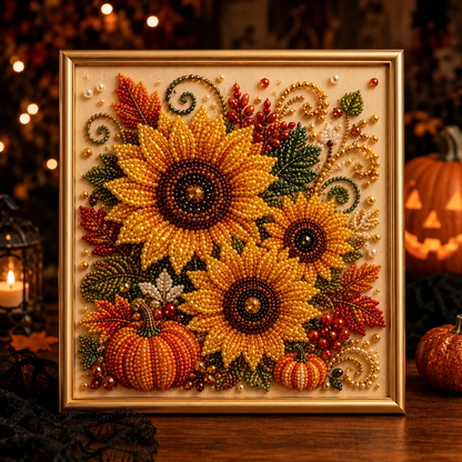 🔥 Last Day 75% OFF - 🍂💎 Autumn Pearl Painting Kit – Relaxing DIY Craft to Create Sparkling Fall Artwork 🖌️