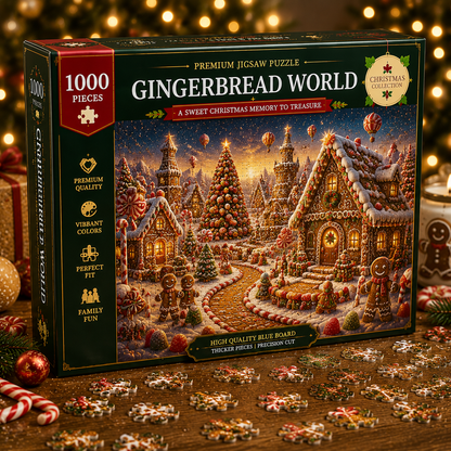 🎄Christmas Magic Collection™ – 1000 Piece Premium Christmas Jigsaw Puzzle