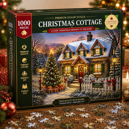 🎄Christmas Magic Collection™ – 1000 Piece Premium Christmas Jigsaw Puzzle