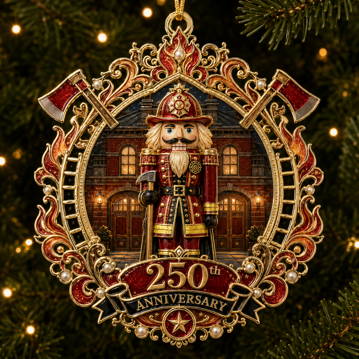 🔥 Limited Edition 🔥 250th Anniversary Hero Tribute Nutcracker Ornaments 🎄🇺🇸✨ Buy More, Save More 🎁