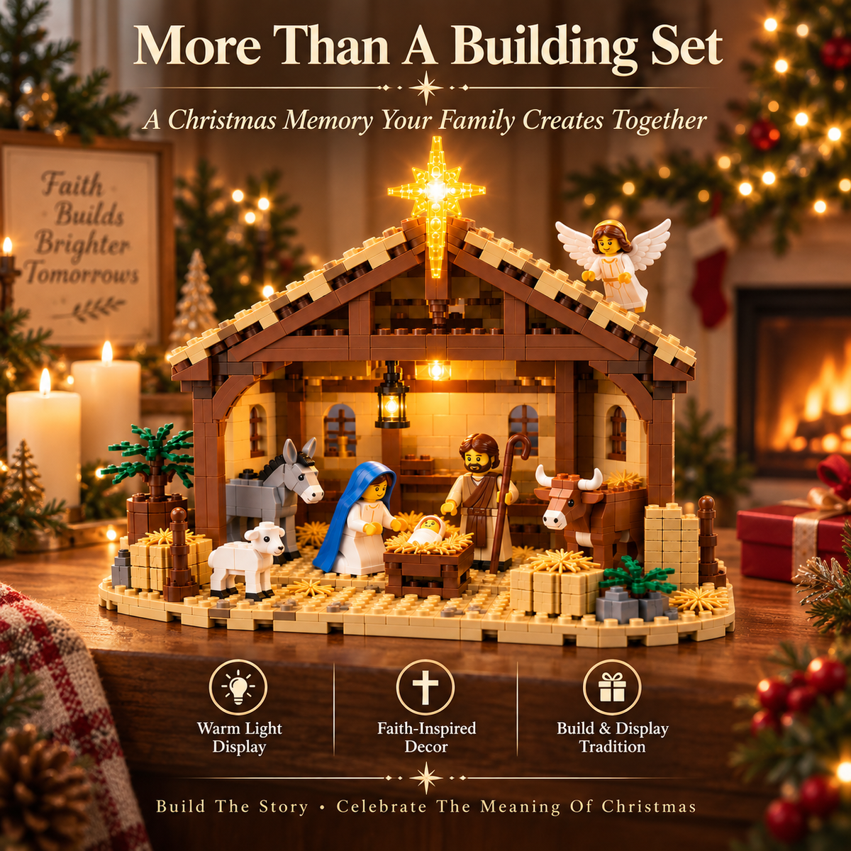 🔥Last Day 60% OFF🔥🌟The Nativity Story Building Block Set