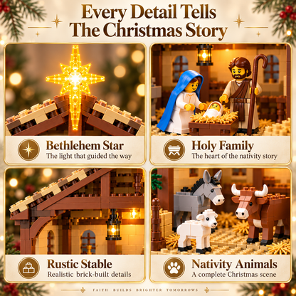 🔥Last Day 60% OFF🔥🌟The Nativity Story Building Block Set