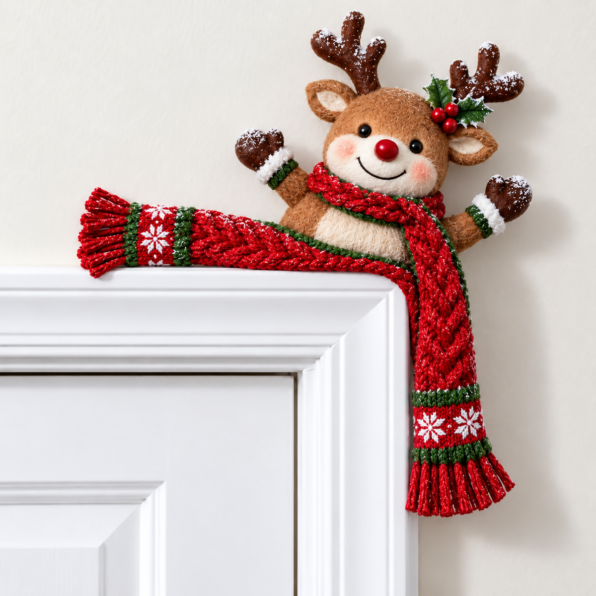 🌲🎅 Cozy Christmas Door Corner Decoration Collection