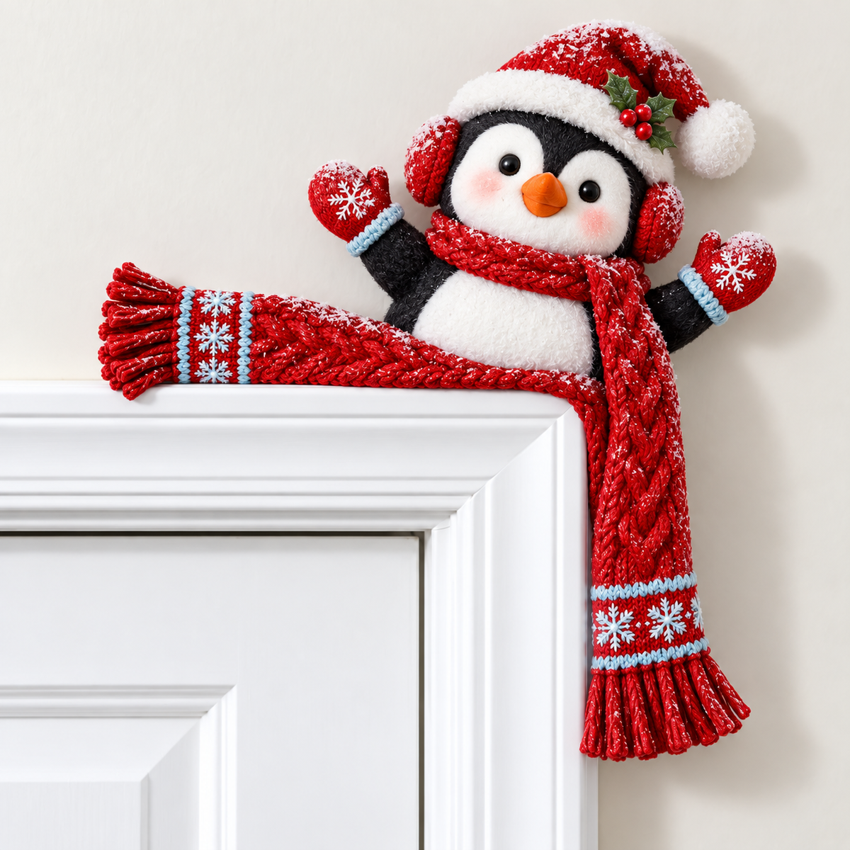 🌲🎅 Cozy Christmas Door Corner Decoration Collection