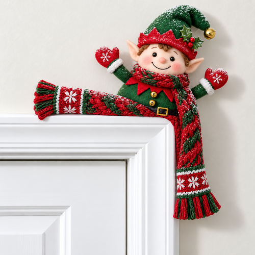 🌲🎅 Cozy Christmas Door Corner Decoration Collection