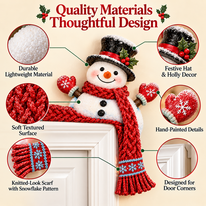 🌲🎅 Cozy Christmas Door Corner Decoration Collection