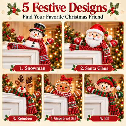 🌲🎅 Cozy Christmas Door Corner Decoration Collection