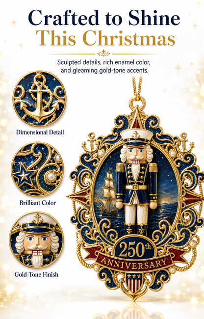 🔥 Limited Edition 🔥 250th Anniversary Hero Tribute Nutcracker Ornaments 🎄🇺🇸✨ Buy More, Save More 🎁