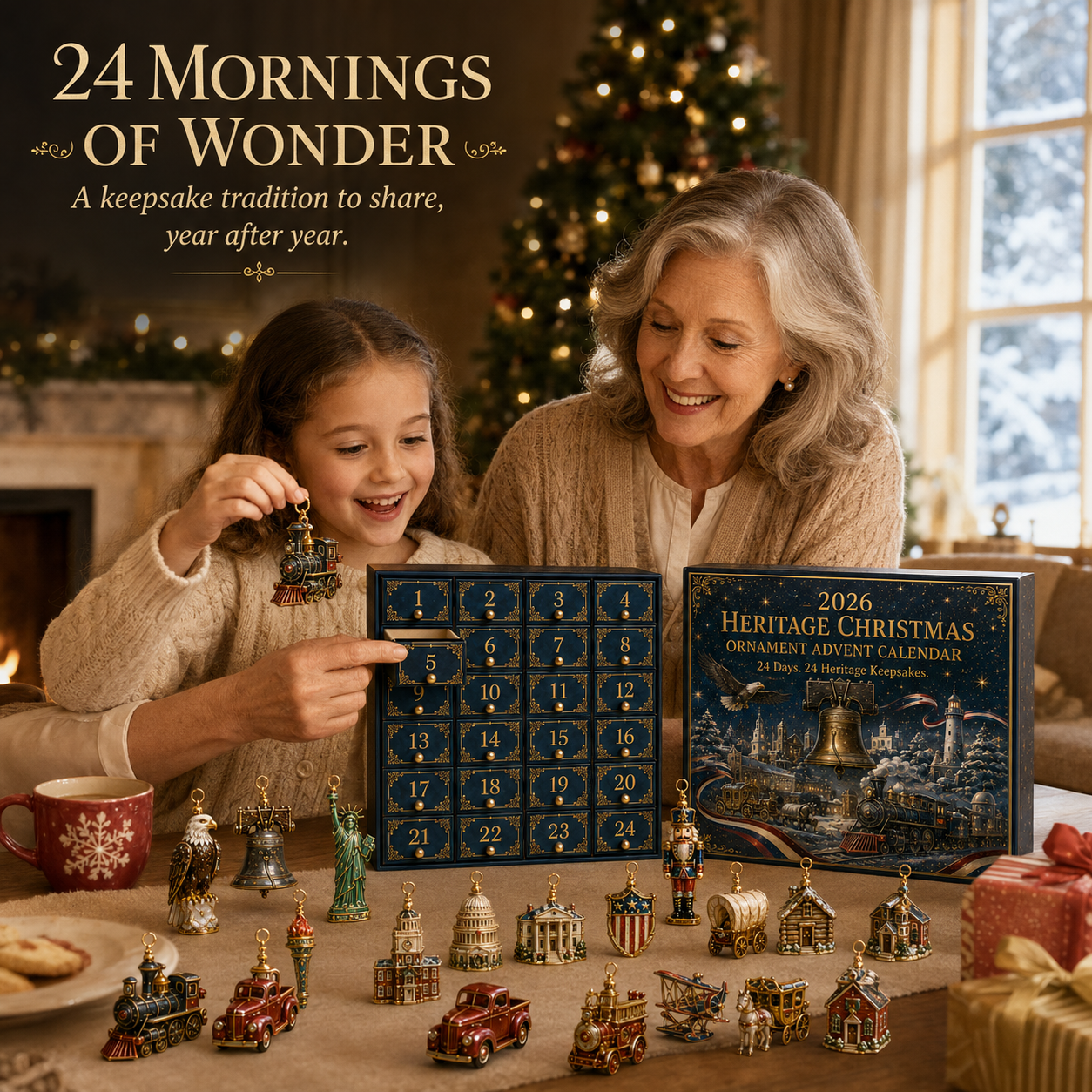 🔥America 250th Anniversary Heritage Christmas Advent Calendar