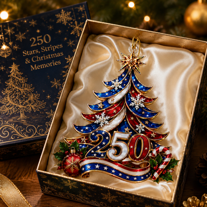 ⏰LIMITED TIME 49% OFF!🔥USA 250th Anniversary Christmas Ornament
