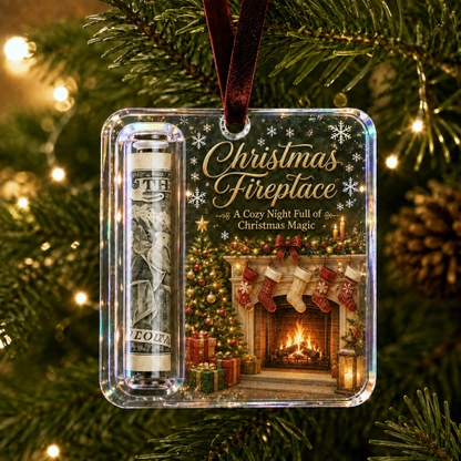 🔥Last 40pcs🎉-✨🎄Christmas Cash Gift Holder Ornament