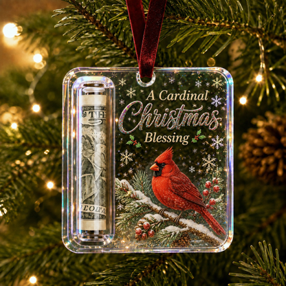 🔥Last 40pcs🎉-✨🎄Christmas Cash Gift Holder Ornament