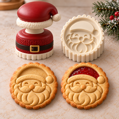 🔥Limited time 49% OFF -🍪 Christmas Jam Cookie Press – Make Adorable Holiday Cookies at Home!