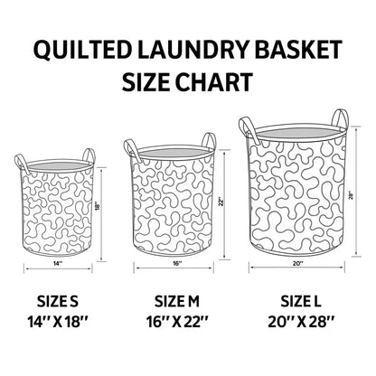 Last Day 49% Off - Christmas Quilted Laundry Basket