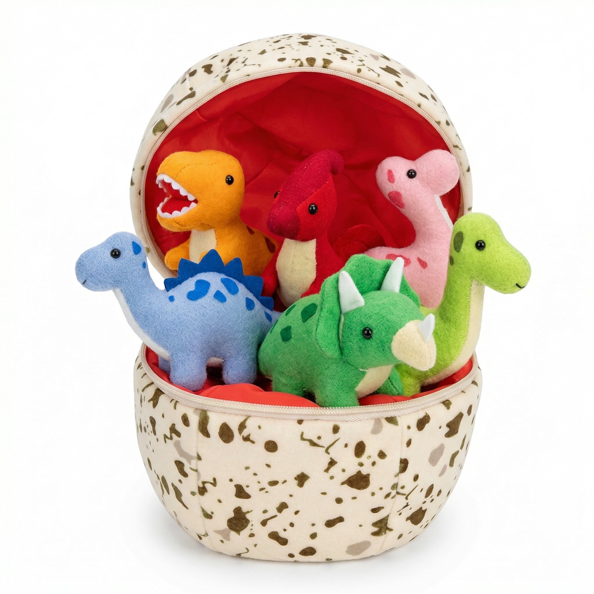 6 Dinosaurs Hidden in a Hatching Egg
