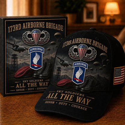 🔥Last Day 49% OFF – 🪂✈️U.S. Army Airborne Units “All the Way” Tribute Cap