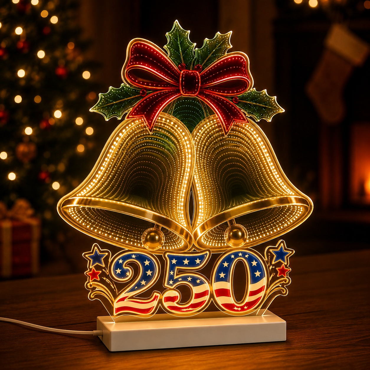 🇺🇸 Limited Edition America 250 Christmas Infinity Tunnel Light™