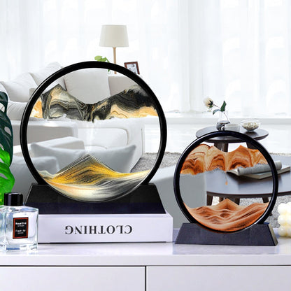 🌲LAST DAY SALE 50% OFF 🎁2026 New 3D Hourglass Deep Sea Sandscape