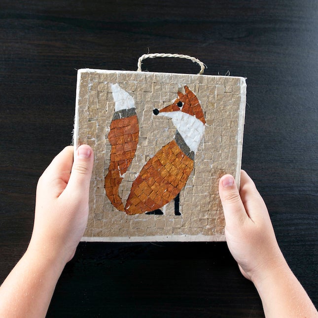 Fox Mosaic Art Craft
