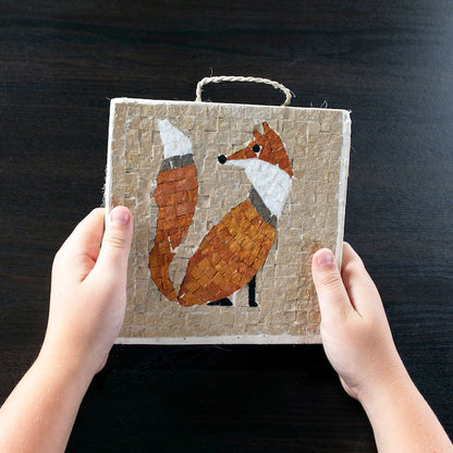 Fox Mosaic Art Craft