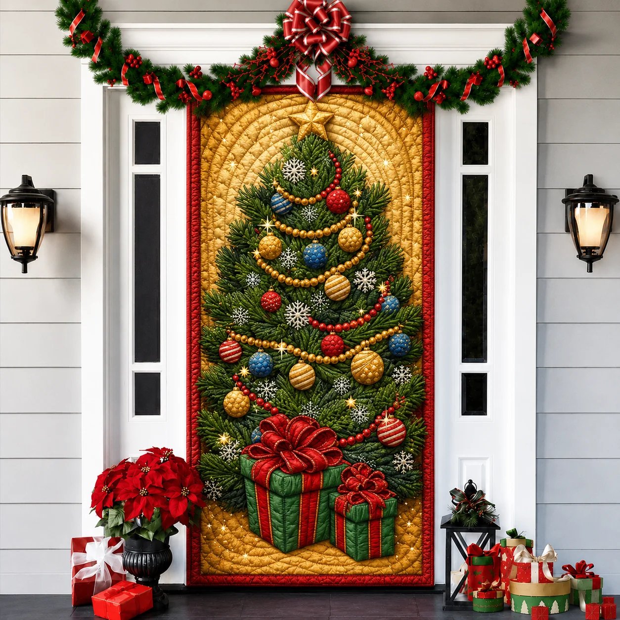 Last day 70% OFF🌟2026 3D Christmas front door decoration