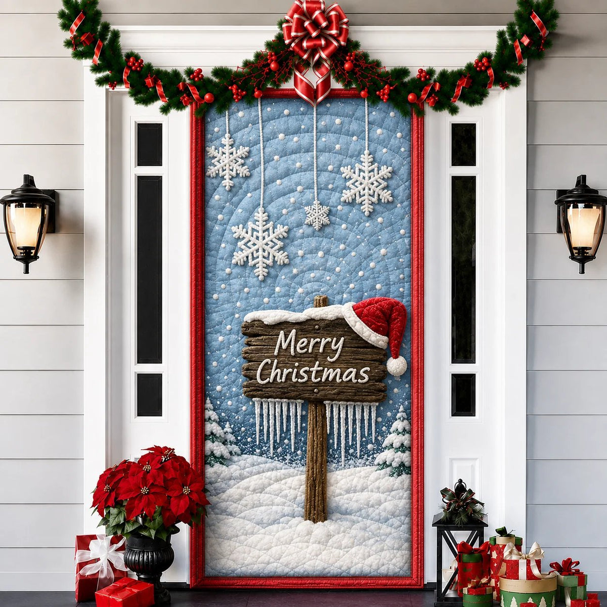 Last day 70% OFF🌟2026 3D Christmas front door decoration