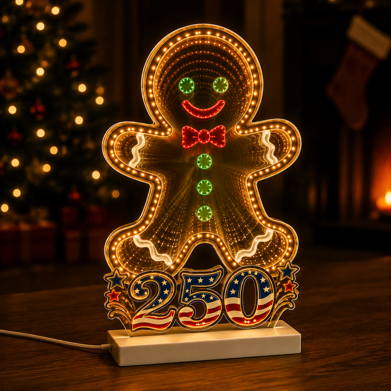🇺🇸 Limited Edition America 250 Christmas Infinity Tunnel Light™