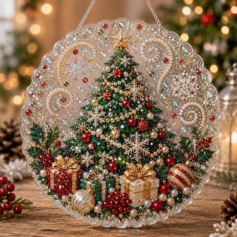 🔥Last Day 49% OFF-🎄Christmas Diamond Art Hanging Ornament Kit