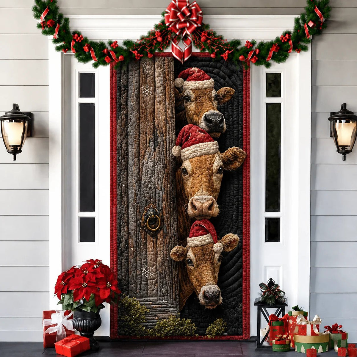 Last day 70% OFF🌟2026 3D Christmas front door decoration