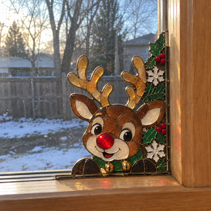 LAST DAY 70% OFF 🎄 Christmas Window Corner Peeker Collection