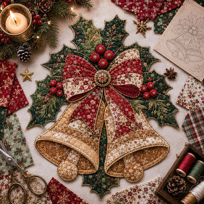 🔥LAST DAY 70% OFF - 🎅Christmas Patchwork Fabric DIY Decor Kit