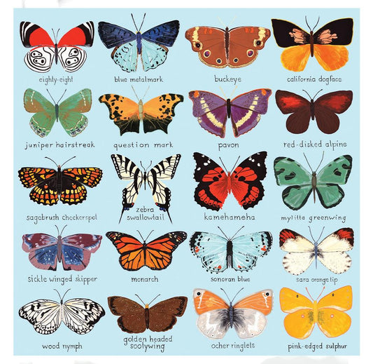 Butterflies of North America - 500 Pieces Puzzle