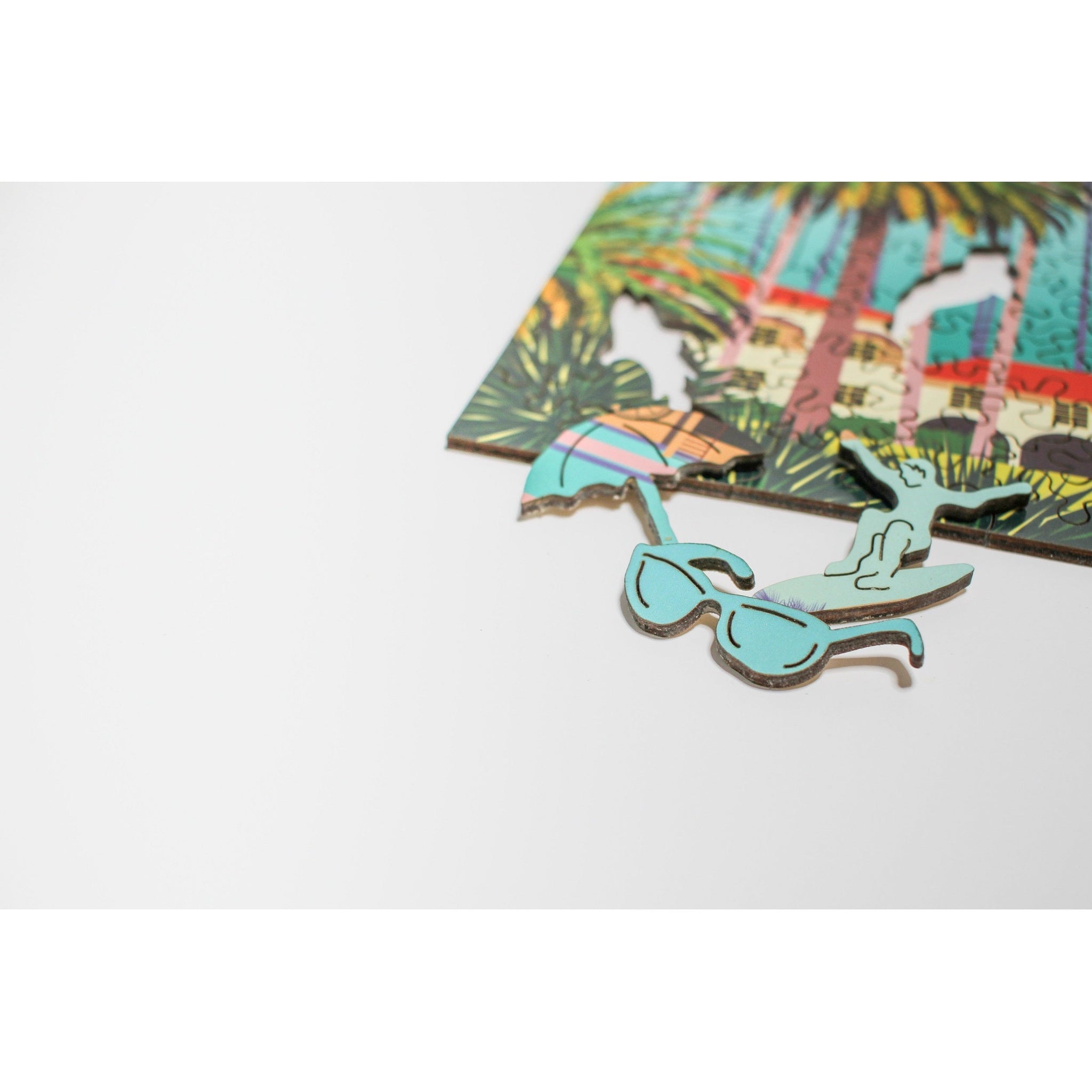 California - 327 Pieces Wooden Puzzle