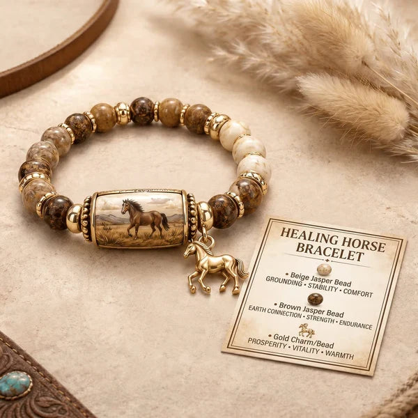 🔥Hot Sale🔥- 🐎Western Horse Guardian Crystal Bracelet👍