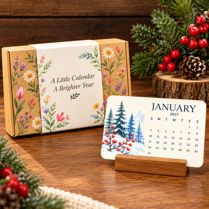 ✨Early Holiday Sale 70% OFF🌱Eco-Friendly Plantable “Timeless” Seed Calendar 2027