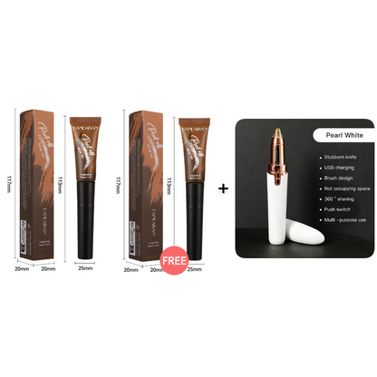 🏆 Last Day Special Price ! 💞Buy 1 Get 1 Free💞50K+ SOLD!🎨Waterproof Brow Tint – Peel‑off, easy apply. Covers greys, shapes perfectly. A brow game changer!🌟