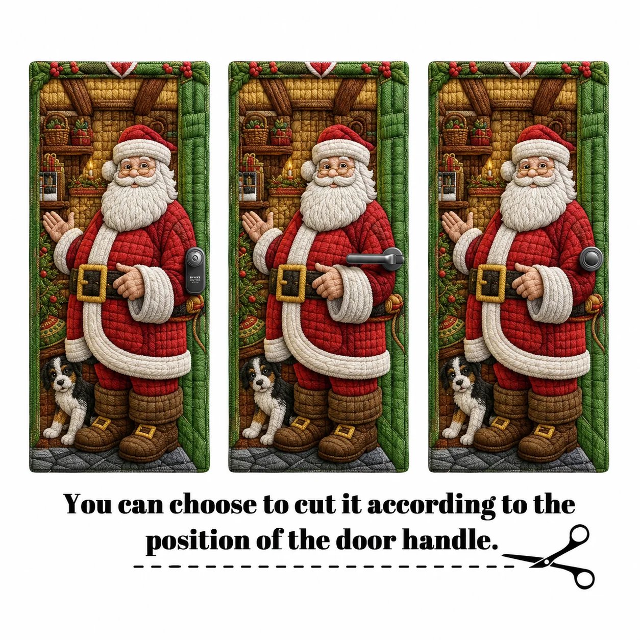 Last day 70% OFF🌟2026 3D Christmas front door decoration