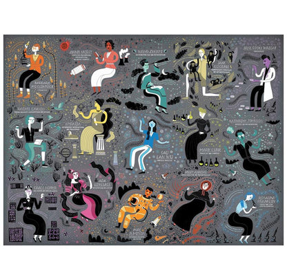 Women in Science Puzzle: Fearless Pioneers Who Changed the World - 500 Pieces Puzzle